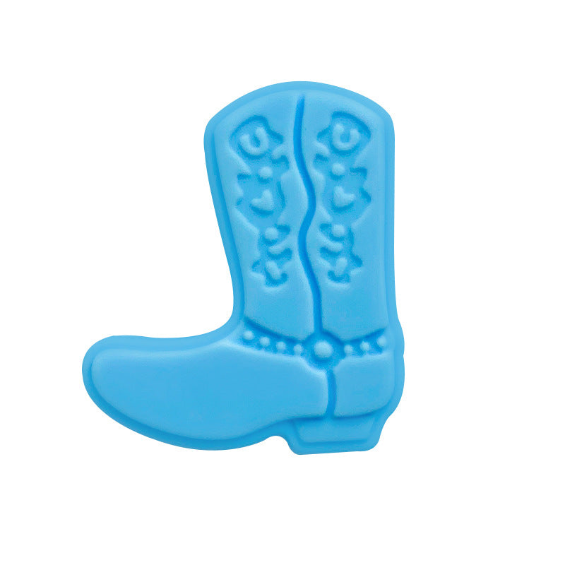 Wholesale 10PCS Boots Silicone Focal beads